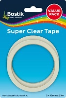 Bostik Super Clear Tape Value Pack Photo