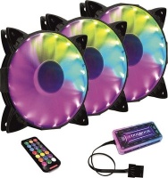 Coolmoon Adjustable-RGB Computer Case Fans Photo