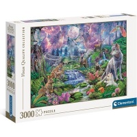 Clementoni High Quality Collection Puzzle - Moonlit Wild Photo