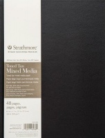 Strathmore 400 Series - Hardbound Toned Tan Mixed Media Sketchbook - 300gsm - 48 Pages - 8.5x11in Photo