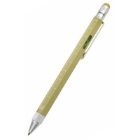 Troika Ballpoint Mini Tool: Pen Ruler Screwdrivers Spirit Level and Stylus Photo