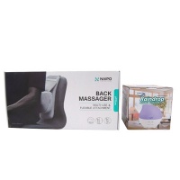 Crystal Aire O-Pillow Back Massager from Naipo with Rain Drop Aroma Diffuser Photo