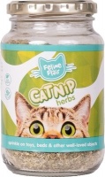Feline Flair Catnip Herbs Glass Jar 60g Photo
