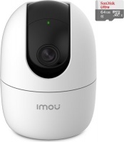 Imou Ranger 2 Indoor Wi-Fi Camera 1080P Plus SanDisk Ultra 64GB Micro SDXC Card Photo