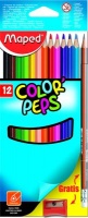 Maped Color'Peps Triangular Colour Pencils Graphite Pencil and Sharpener Photo