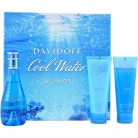 Davidoff Coolwater EDT 100ml Body Lotion 75ml Shower Gel 75ml - Parallel Import Photo