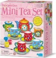 4M Industries 4M Paint Your Own Mini Tea Set Kit Photo