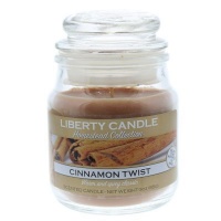 Liberty Candles Homestead Collection Scented Candle - Cinnamon Twist - Parallel Import Photo