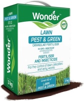 Wonder Lawn Pest & Green 4:1:1 Granular Fertiliser Photo