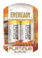 Eveready Press Eveready 1110023 Alkaline Platinum Batteries Pack of 2 Photo
