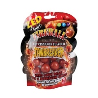 Jawbreaker Fireball Bubble Gum Centre Hot Cinnamon 4 Pack Photo