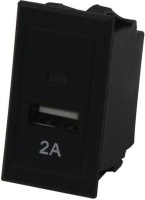MOTOquip Panel Mount Single USB Socket Photo