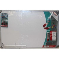 Parrot Slimline Magnetic Whiteboard with Magnets Markers Eraser and Whiteboard Cleaner Photo