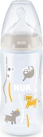 Nuk First Choice Temperature Control Wide Neck Bottle with Silicone Teat Photo
