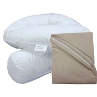 Bodypillow Comfi-Curve 100% Pure Cotton - White Photo
