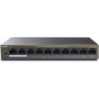 Tenda TEF1110P-8-63W network switch Unmanaged Fast Ethernet Power over Ethernet Black Photo