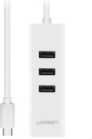 Ugreen USB Type-C to Type-A & Fast Ethernet Hub Photo