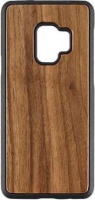 Social Concepts Real Walnut Wood Protective Shell Case for Samsung Galaxy S9 Photo