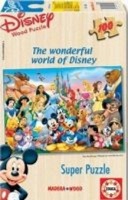 Educa The Wonderful World Of Disney Wooden Puzzle Photo