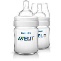 Philips Avent Classic Plus Baby Bottle with Newborn Flow Nipple Bottle Set 125 ml Photo