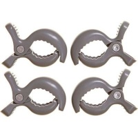 DreamBaby Stroller Clips - 4 Pack Grey Photo