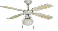 Ideal - 105cm 1 Light Ceiling Fan - White Photo
