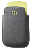 BlackBerry 9320 - Microfiber Pocket - Grey and Spring Green Photo