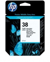 HP 38 Photo Black Pigment Ink Cartridge with Vivera Ink Photo