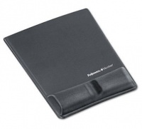 Fellowes Health-V Mouse Pad Wrist Support - Graphite Photo