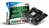 MSI A55MP33 AMD Motherboard Photo