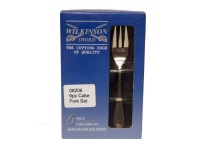 Wilkinson - Sword 18/10 Teardrop Cake Fork Set - Set of 6 Photo