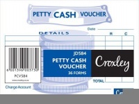 Croxley 36 Forms Petty Cash Vouchers - JD584 Photo