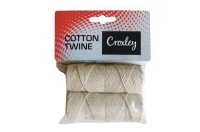 Croxley Cotton Twine Carded - 2 Rolls Photo