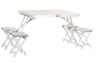 OZtrail - Picnic Table Set - Silver Photo