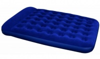 Bestway - Inflate Queen Flocked Airbed - Blue Photo