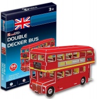 Cubic Fun Double Decker Bus UK - 66 Piece 3D puzzle Photo