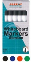 Parrot Whiteboard Marker Slimline - Black Photo