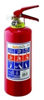 Safe Quip - 1.5Kg Dcp Fire Extinguisher With Bracket - Red Photo