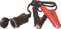 Moto-Quip - Heavy Duty Deluxe 12V Socket With Battery Clamps Photo