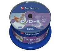 Verbatim DVD R Printable 16X 4.7GB - Spindle Photo