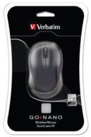 Verbatim GO NANO Wireless Mouse - Black Photo