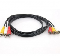 VCOM 3RCA M to 3RCA M Cable - 5m Photo