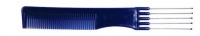 Heat Styling Pick Comb - Blue Photo