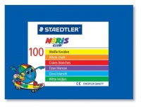 Staedtler White Chalk - 100 Pieces Photo