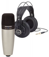 Samson Audio C01 Studio Microphone - Silver Photo