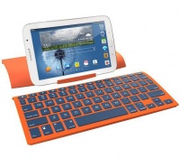 Zagg Universal Keyboard - Orange & Indigo Photo