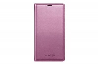 Samsung S5 Flip Wallet - Pink Photo
