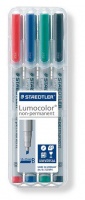 Staedtler Lumocolor 4 Non-Permanent Broad Markers Photo