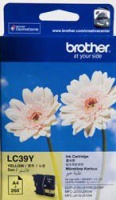 Brother LC39Y Yellow Ink Cartridge Photo