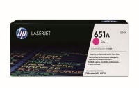 HP 651A Magenta LaserJet Toner Cartridge Photo